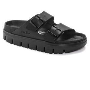 Birkenstock Papillio Arizona platform chunky Leather exquisite sz 9